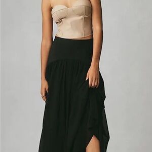 Anthropologie Hutch Black Maxi Skirt Brand new with tags